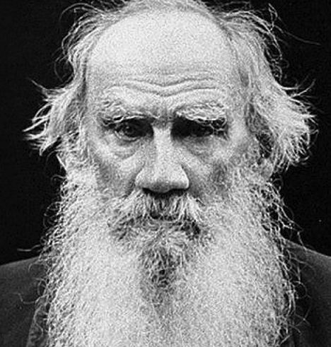 Лев Толстой, писатель, 1828–1910
